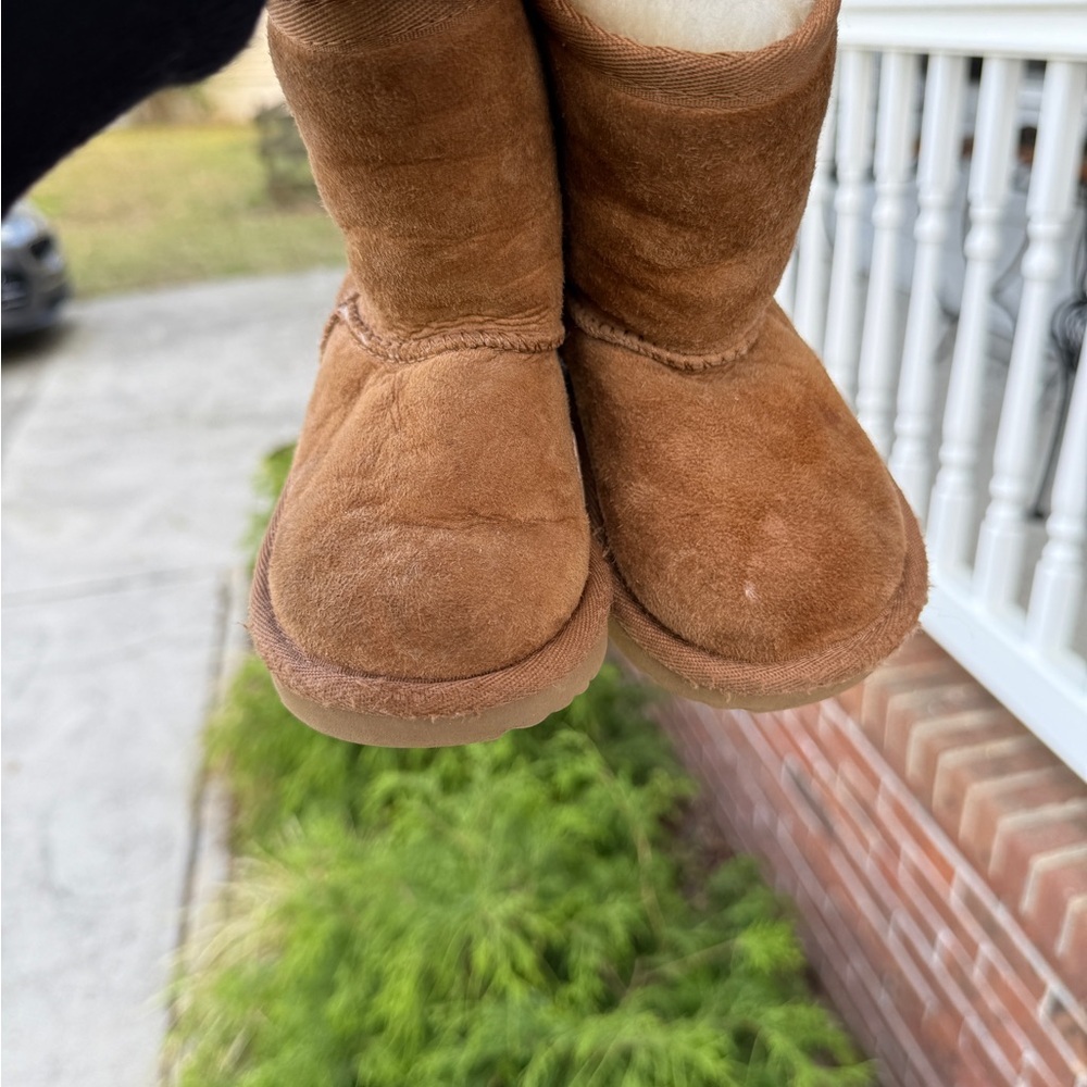 UGG Classic Tall Chestnut Snow Boots Size 6C toddler kids child boy girl - Picture 6 of 8